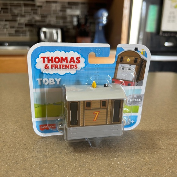 Fisher Price Thomas And Friends Toby The Tram Engine Metal Diecast Toy NEW - Picture 1 of 6